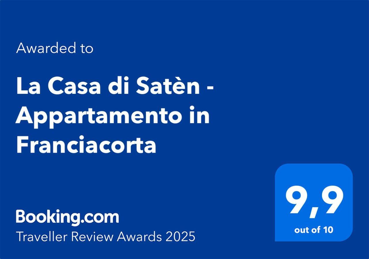 La Casa Di Saten - Appartamento In Franciacorta Ербуско Екстериор снимка